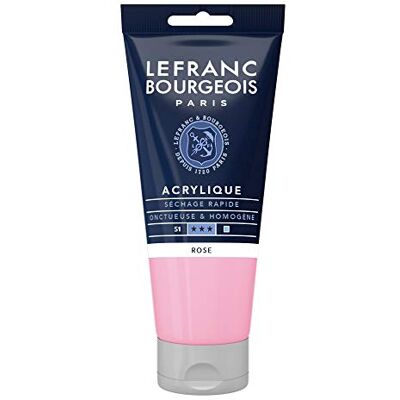 Lefranc Bourgeois Akrylová barva 300436 Fine růžová, 750ml láhev, krémová akrylová barva na vodní bázi, rychleschnoucí, stálá na světle, voděodolná Lefranc Bourgeois Akrylová barva 300436 Fine růžová, 750ml láhev, krémová akrylová barva na vodní bázi, rychleschnoucí, stálá na světle, voděodolná