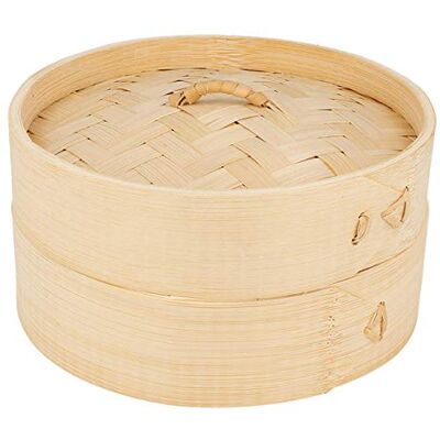 Garcia de Pou García de Pou Bambus DIM-SUM nádoba, přírodní, 15 x 8 cm, kulatá, clip-on uzávěr, 418. 87934592 ml, bambusová nádoba na potraviny, 30 x 30 x 30 cm, ekologická a specializovaná pro orientální pokrmy Garcia de Pou García de Pou Bambus DIM-SUM nádoba, přírodní, 15 x 8 cm, kulatá, clip-on uzávěr, 418. 87934592 ml, bambusová nádoba na potraviny, 30 x 30 x 30 cm, ekologická a specializovaná pro orientální pokrmy