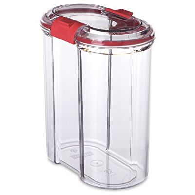 TATAY Dózy na potraviny s víkem vzduchotěsné 1,5 l transparentní dóza na potraviny vzduchotěsný uzávěr stohovatelné plast bez BPA vhodné do myčky 9 x 15,5 x 18 cm, červené TATAY Dózy na potraviny s víkem vzduchotěsné 1,5 l transparentní dóza na potraviny vzduchotěsný uzávěr stohovatelné plast bez BPA vhodné do myčky 9 x 15,5 x 18 cm, červené