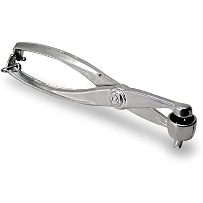 H&H Entkerner aus poliertem Aluminium H&H Entkerner aus poliertem Aluminium