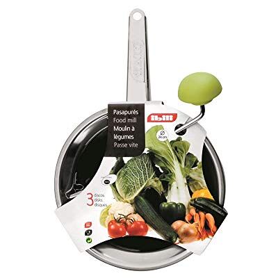Ibili PASAPURES INOX 3 DISCOS 20 CMS. Ibili PASAPURES INOX 3 DISCOS 20 CMS.
