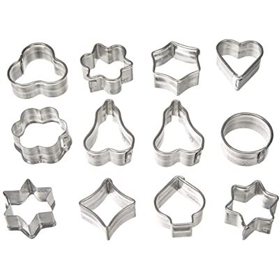 Zenker 7733 Ausstecher-Set, 12-teilig, patisserie Zenker 7733 Ausstecher-Set, 12-teilig, patisserie