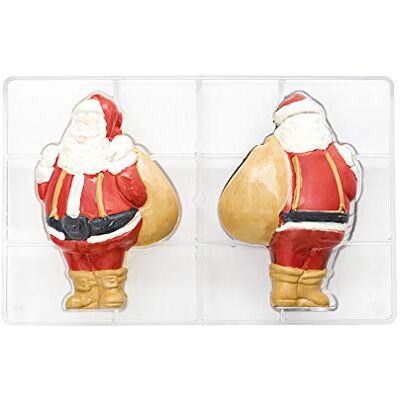 Decora 0050110 profesionální forma na čokoládu pro Nikolaus 69 X 105 MM 200 X 120 X 22 mm, průhledná Decora 0050110 profesionální forma na čokoládu pro Nikolaus 69 X 105 MM 200 X 120 X 22 mm, průhledná