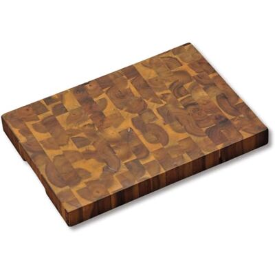 Kesper Profesionální krájecí prkénko, materiál: Akátové dřevo (čelní dřevo), rozměry: 42 x 30 x 4 cm, barva: hnědá, přírodní 28151 Kesper Profesionální krájecí prkénko, materiál: Akátové dřevo (čelní dřevo), rozměry: 42 x 30 x 4 cm, barva: hnědá, přírodní 28151