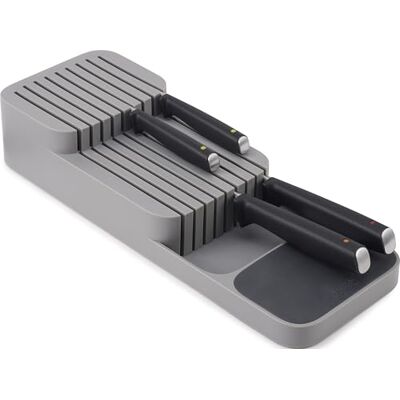 Joseph Joseph Drawer Store dvoustupňový, horizontální blok na nože šedá, 39,7 x 14,5 x 7,7 Joseph Joseph Drawer Store dvoustupňový, horizontální blok na nože šedá, 39,7 x 14,5 x 7,7