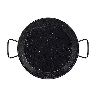 Metaltex Paellabehälter aus emailliertem Stahl, 6 Portionen, 34 cm Metaltex Paellabehälter aus emailliertem Stahl, 6 Portionen, 34 cm