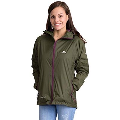Trespass Qikpac FemaleJacket Kompakt, svinovatelná nepromokavá bunda do deště / funkční bunda / bunda do počasí pro ženy, Trespass Qikpac FemaleJacket Kompakt, svinovatelná nepromokavá bunda do deště / funkční bunda / bunda do počasí pro ženy,