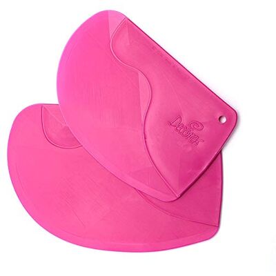 Decora 9271037 2 TEIGSSCHABER AUS Kunststoff Magenta Decora 9271037 2 TEIGSSCHABER AUS Kunststoff Magenta
