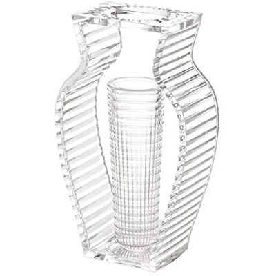 Kartell I Shine Vase, Plastik, kristall, 12.29 x 33 cm Kartell I Shine Vase, Plastik, kristall, 12.29 x 33 cm