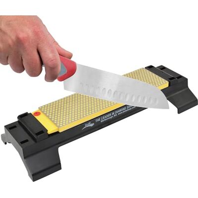 DMT Diamantový brousek DuoSharp 8" se základnou hrubý/jemný Oboustranný ostřič nožů v profesionální kvalitě 20cm brousek na nože a nástroje Made in USA W8FC-WB DMT Diamantový brousek DuoSharp 8" se základnou hrubý/jemný Oboustranný ostřič nožů v profesionální kvalitě 20cm brousek na nože a nástroje Made in USA W8FC-WB