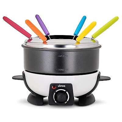 Livoo DOC106 Fondue Maker bílá a černá Livoo DOC106 Fondue Maker bílá a černá