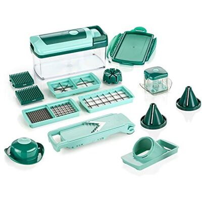 Genius Kráječ Nicer Dicer Fusion Julietti 16 dílů Krájení Strouhání Julienne Spirály Krouhání Krájení na kostky Kráječ na ovoce a zeleninu Znáte z TV Nový Genius Kráječ Nicer Dicer Fusion Julietti 16 dílů Krájení Strouhání Julienne Spirály Krouhání Krájení na kostky Kráječ na ovoce a zeleninu Znáte z TV Nový