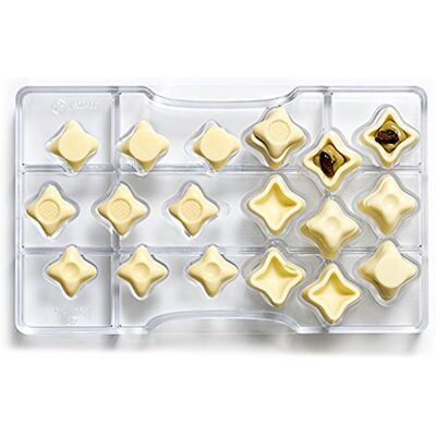 Decora 0050081 PRALINENFORM Fantasie 200X120X22 MM, Durchsichtig Decora 0050081 PRALINENFORM Fantasie 200X120X22 MM, Durchsichtig