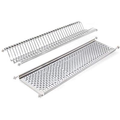 Emuca Odkapávací systém na nádobí, hloubka skříně 100 cm, vnitřní prostor 935-970 mm, ušlechtilá ocel Emuca Odkapávací systém na nádobí, hloubka skříně 100 cm, vnitřní prostor 935-970 mm, ušlechtilá ocel