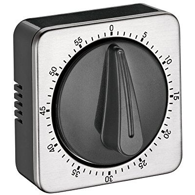 Cilio Küchentimer Cube, mechanische Eieruhr, Edelstahl, rostfrei Cilio Küchentimer Cube, mechanische Eieruhr, Edelstahl, rostfrei