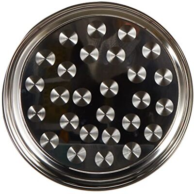 LACOR Garinox servírovací podnos z ušlechtilé oceli, stříbrný, jedna velikost, 32 cm, 14135 LACOR Garinox servírovací podnos z ušlechtilé oceli, stříbrný, jedna velikost, 32 cm, 14135