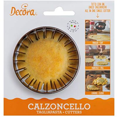 Decora 0255086 CALZONCELLO AUSSTECHER aus Plastik, 12x9x4 cm, hnědý Decora 0255086 CALZONCELLO AUSSTECHER aus Plastik, 12x9x4 cm, hnědý