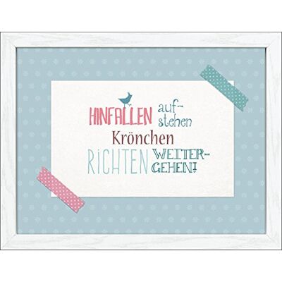 Pro-Art an562b2 Wandbild Scandic-Living 'Hinfallen und weiter gehen' 45 x 35 cm Pro-Art an562b2 Wandbild Scandic-Living 'Hinfallen und weiter gehen' 45 x 35 cm