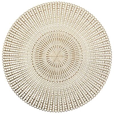 Zeller 26818 prostírání PVC, zlato, 41 cm Zeller 26818 prostírání PVC, zlato, 41 cm