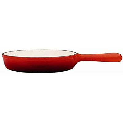 Baumalu – 385074 – litinový sýr hrnec na fondue červená barva Baumalu – 385074 – litinový sýr hrnec na fondue červená barva