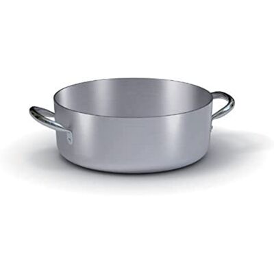 BALLARINI Professionale 7016.36 Stielkasserolle mit 2 Griffen, Aluminium, 36 cm BALLARINI Professionale 7016.36 Stielkasserolle mit 2 Griffen, Aluminium, 36 cm