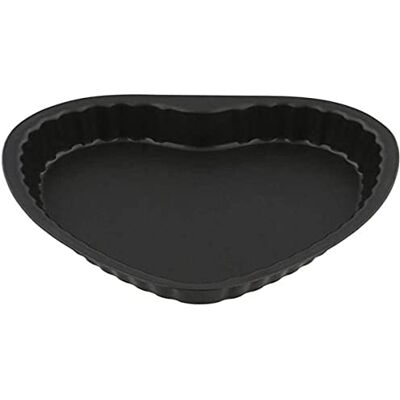 BALLARINI Patisserie Herzform, Aluminium, 25 x 25 cm, Schwarz BALLARINI Patisserie Herzform, Aluminium, 25 x 25 cm, Schwarz