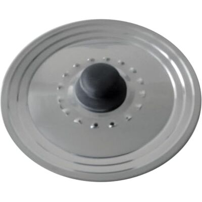 Baumalu Mehrstufiger Dampfdeckel aus Hochwertigem Edelstahl Bakelitknopf Stufenrand Für Töpfe mit Abmessungen Ø28-30 und 32 cm Silber Hochwertige Küchenutensilien Baumalu Mehrstufiger Dampfdeckel aus Hochwertigem Edelstahl Bakelitknopf Stufenrand Für Töpfe mit Abmessungen Ø28-30 und 32 cm Silber Hochwertige Küchenutensilien