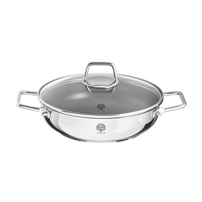 Schulte-Ufer Pánev na dušení Wega z ušlechtilé oceli s průměrem 24 cm, 64056-965-24 Schulte-Ufer Pánev na dušení Wega z ušlechtilé oceli s průměrem 24 cm, 64056-965-24
