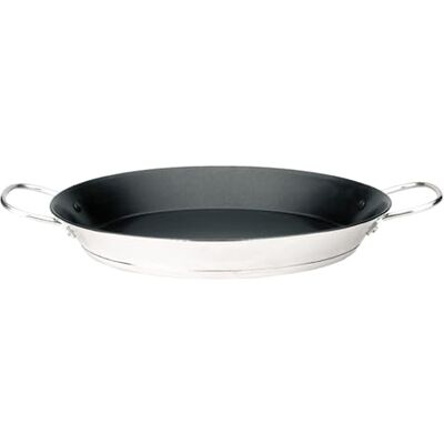 IBILI Pánev na paellu Bistrot, 36 cm, nerezová ocel, nepřilnavá, 7 porcí, vhodná pro indukci IBILI Pánev na paellu Bistrot, 36 cm, nerezová ocel, nepřilnavá, 7 porcí, vhodná pro indukci