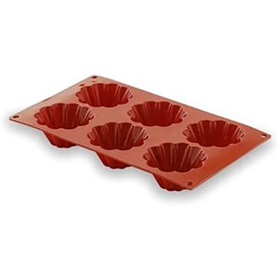 LACOR 66819 Briocheform für 6 Madeleine 1 Langlebiges Profi-Utensil; entwickelt für optimale Leistung und schnelle, unkomplizierte Reinigung in der Spülmaschine LACOR 66819 Briocheform für 6 Madeleine 1 Langlebiges Profi-Utensil; entwickelt für optimale Leistung und schnelle, unkomplizierte Reinigung in der Spülmaschine