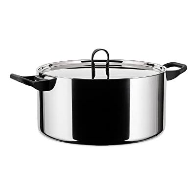 Alessi 90101/24 T LA Cintura di Orione, hrnec na maso z multiply, průměr 24 cm Alessi 90101/24 T LA Cintura di Orione, hrnec na maso z multiply, průměr 24 cm