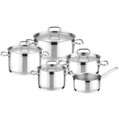 Tescoma Home Profi Kochgeschirr-Set aus Edelstahl, 9-teilig Tescoma Home Profi Kochgeschirr-Set aus Edelstahl, 9-teilig