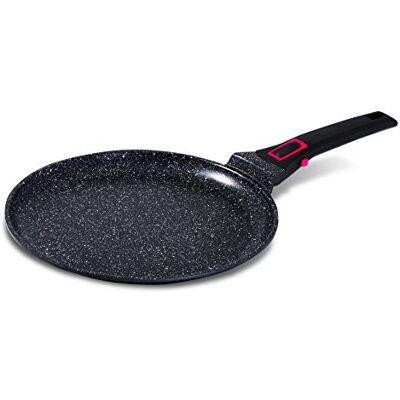 Baumalu Crêpe-Pfanne 28cm aus Alu geschmiedet Schwarz, Whitford Quantanium Antihaftbeschichtung, für alle Herdarten geeignet. Maße: 29,5x30x5,2cm. Perfekt für Moderne Küchen Baumalu Crêpe-Pfanne 28cm aus Alu geschmiedet Schwarz, Whitford Quantanium Antihaftbeschichtung, für alle Herdarten geeignet. Maße: 29,5x30x5,2cm. Perfekt für Moderne Küchen