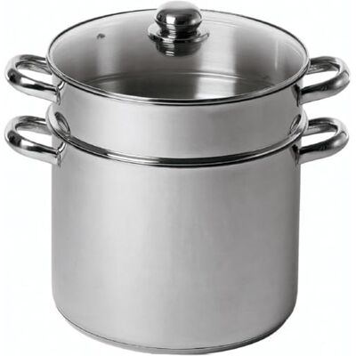 Baumalu 342648 hrnec na kuskus 16 l, 30 cm, stříbrný Baumalu 342648 hrnec na kuskus 16 l, 30 cm, stříbrný