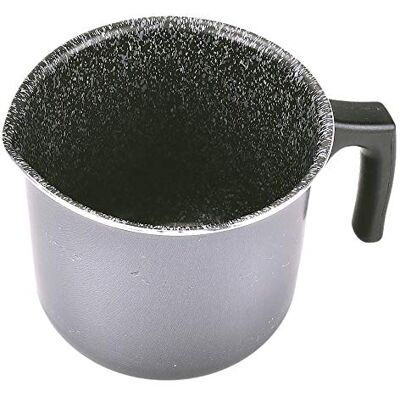 ALLUFLON Tradiční italský hrnec na mléko, hliník, černý, 10 cm ALLUFLON Tradiční italský hrnec na mléko, hliník, černý, 10 cm