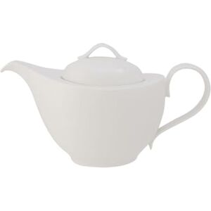 Villeroy & Boch Villeroy a Boch New Cottage Basic, čajová konvice, 1,2 litru, prémiový porcelán, bílá Villeroy & Boch Villeroy a Boch New Cottage Basic, čajová konvice, 1,2 litru, prémiový porcelán, bílá