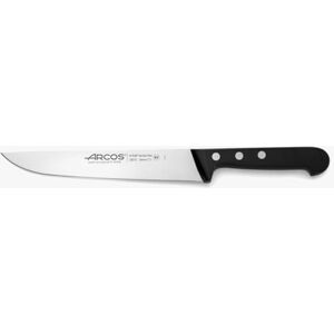 Arcos Tranchiermesser mit Nitrum Edelstahlklinge 190 mm Ergonomischer Griff aus Polyoxymethylen POM, Ideal für Entbeinen Schwarz, Serie Universal Arcos Tranchiermesser mit Nitrum Edelstahlklinge 190 mm Ergonomischer Griff aus Polyoxymethylen POM, Ideal für Entbeinen Schwarz, Serie Universal