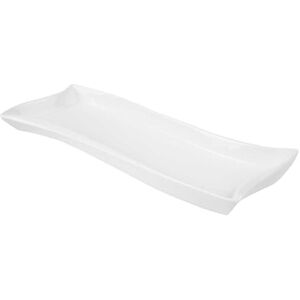 Dajar Servírovací tác AMBITION úzký, dlouhý 30 x 11 cm Salsa servírovací talíř bílý z porcelánu lehce zakřivený myčka a mikrovlnná trouba 1 kus Dajar Servírovací tác AMBITION úzký, dlouhý 30 x 11 cm Salsa servírovací talíř bílý z porcelánu lehce zakřivený myčka a mikrovlnná trouba 1 kus