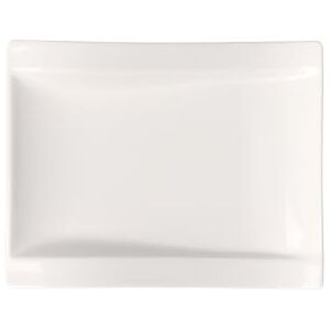 Villeroy & Boch Newwave obdélníkový snídaňový talíř bílý, vhodný do myčky nádobí, vhodný do mikrovlnné trouby, talíř, talíř, jídelní talíř, jídelní talíř, nádobí, prémiový porcelán Villeroy & Boch Newwave obdélníkový snídaňový talíř bílý, vhodný do myčky nádobí, vhodný do mikrovlnné trouby, talíř, talíř, jídelní talíř, jídelní talíř, nádobí, prémiový porcelán