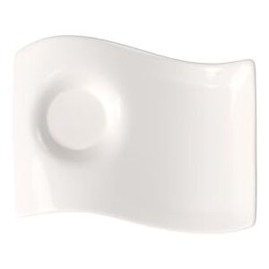 Villeroy & Boch Malý podnos z kolekce Villeroy a Boch NewWave Caffè Partyplate, 17 x 13 cm, prémiový porcelán, bílý Villeroy & Boch Malý podnos z kolekce Villeroy a Boch NewWave Caffè Partyplate, 17 x 13 cm, prémiový porcelán, bílý