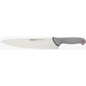 Arcos Chefmesser mit Nitrum Edelstahlklinge 300 mm Professionelles Mehrzweck-Küchenmesser mit Ergonomischem Griff aus Polyoxymethylen (POM) Schwarz, Serie Color Prof Arcos Chefmesser mit Nitrum Edelstahlklinge 300 mm Professionelles Mehrzweck-Küchenmesser mit Ergonomischem Griff aus Polyoxymethylen (POM) Schwarz, Serie Color Prof