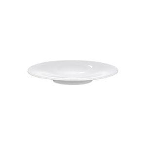 Alessi TI05/88 KU 4 Kaffee-Untertasse aus weißem Porzellan Alessi TI05/88 KU 4 Kaffee-Untertasse aus weißem Porzellan