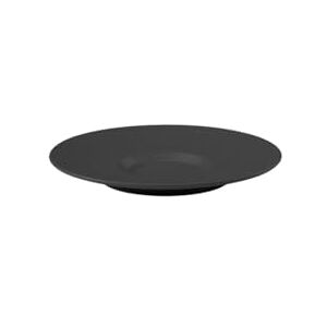 Villeroy & Boch Podšálek na kávu na mléko Villeroy a Boch Manufacture Rock, 17,3 cm, prémiový porcelán, černý Villeroy & Boch Podšálek na kávu na mléko Villeroy a Boch Manufacture Rock, 17,3 cm, prémiový porcelán, černý