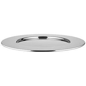 Alessi SG43 jídelní talíř ušlechtilá ocel 18/10 lesklá leštěná Alessi SG43 jídelní talíř ušlechtilá ocel 18/10 lesklá leštěná