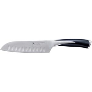 RICHARDSON SHEFFIELD Nůžek KYU Santoku, úzká čepel, extrémně ostrá & ostrá barva, protiskluzová rukojeť, lze mýt v myčce a nerez, stříbrná/černá RICHARDSON SHEFFIELD Nůžek KYU Santoku, úzká čepel, extrémně ostrá & ostrá barva, protiskluzová rukojeť, lze mýt v myčce a nerez, stříbrná/černá