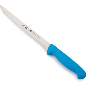 Arcos Filetiermesser 20 cm Nitrum Edelstahlklinge, Ergonomischer Griff aus Polypropylen, Ideal für Filetieren Blau, Serie 2900, Farbe Silber Arcos Filetiermesser 20 cm Nitrum Edelstahlklinge, Ergonomischer Griff aus Polypropylen, Ideal für Filetieren Blau, Serie 2900, Farbe Silber