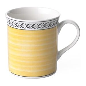 Villeroy & Boch Hrnek na kávu Villeroy a Boch Audun Fleur, 300 ml, výška: 9,1 cm, prémiový porcelán, bílý/barevný Villeroy & Boch Hrnek na kávu Villeroy a Boch Audun Fleur, 300 ml, výška: 9,1 cm, prémiový porcelán, bílý/barevný