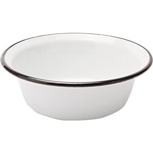 KRÜGER Mísa bílá, 24 cm, bílo-černá KRÜGER Mísa bílá, 24 cm, bílo-černá