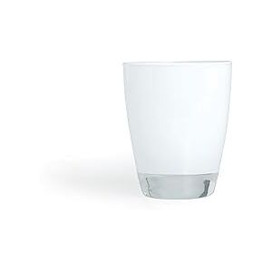 Excelsa Happy Color Trinkgläser, 2 Stück, 300 ml, Glas, Weiß Excelsa Happy Color Trinkgläser, 2 Stück, 300 ml, Glas, Weiß