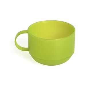 Excelsa Rainbow Tasse Jumbo 0.50 Liter, Kunststoff, Grün, 11 x 11 x 8 cm Excelsa Rainbow Tasse Jumbo 0.50 Liter, Kunststoff, Grün, 11 x 11 x 8 cm